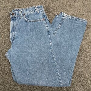 Levi's Jeans Mens 36x32 550 Light Wash Classic Blue Denim Relaxed Fit Cotton 90s